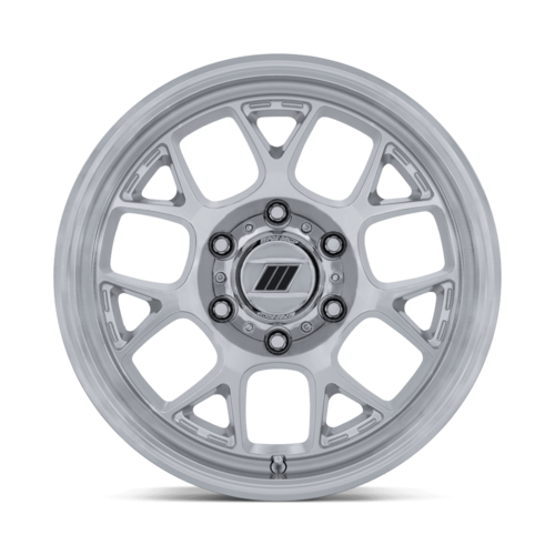 Pro Comp Alloys PA205 Wraith 17x8 6x5.5 +20 Gunmetal Silver Machined-Face Wheel