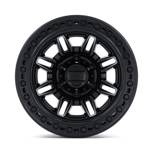Pro Comp Alloys PA208 EQUALIZER BL 17x9 Blackout Off-Road Wheel