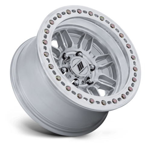 Pro Comp Alloys PA208 Equalizer BL 17x9 Wheel with Machined Face and Silver Finish
