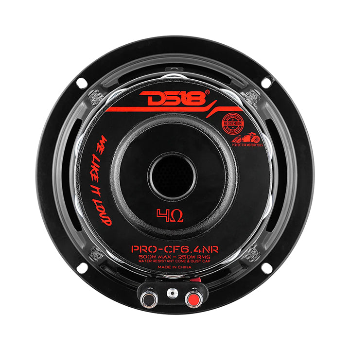 DS18 PROCF64NR 6.5-Inch Water-Resistant Midbass Loudspeaker - 250W RMS / 500W Max, 4 Ohm