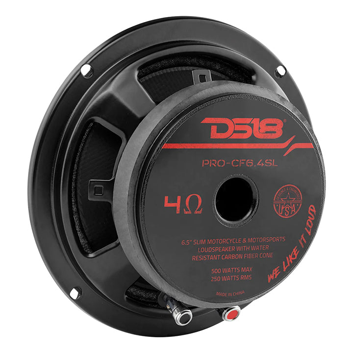DS18 PROCF64SL 6.5-Inch Slim Water-Resistant Midbass Loudspeaker - 250W RMS / 500W Max, 4 Ohm