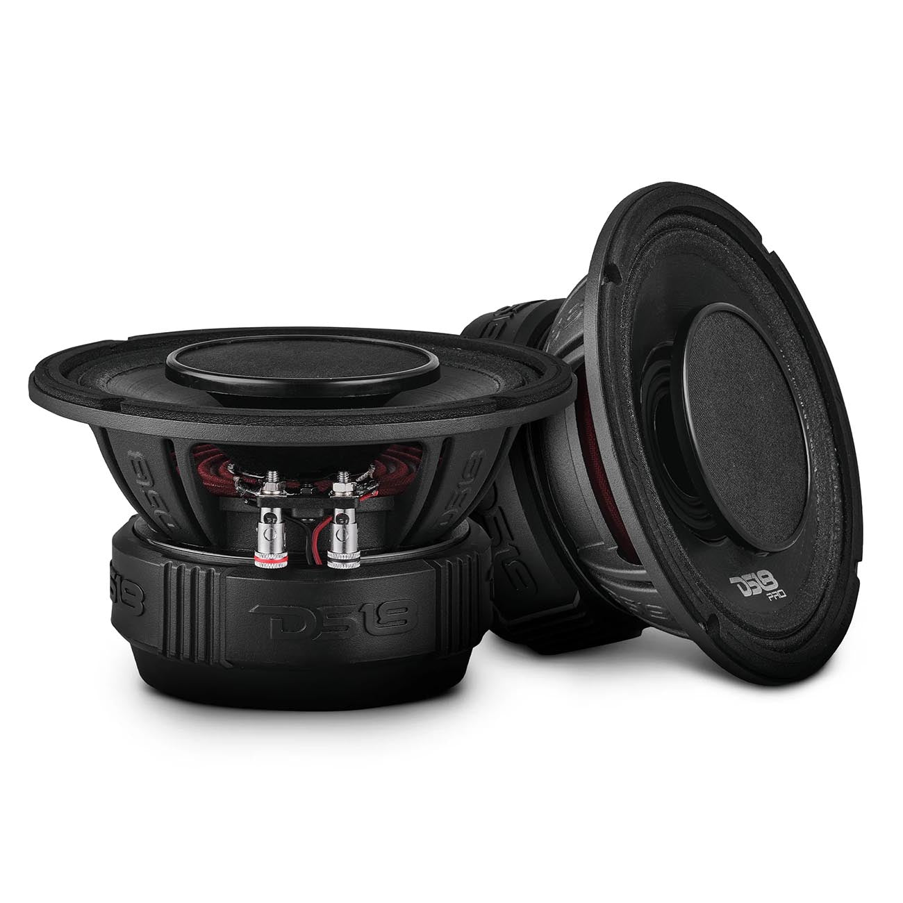 DS18 PRO 6.5-inch Hybrid Midrange Loudspeaker with Built-in Driver - 4 Ohm