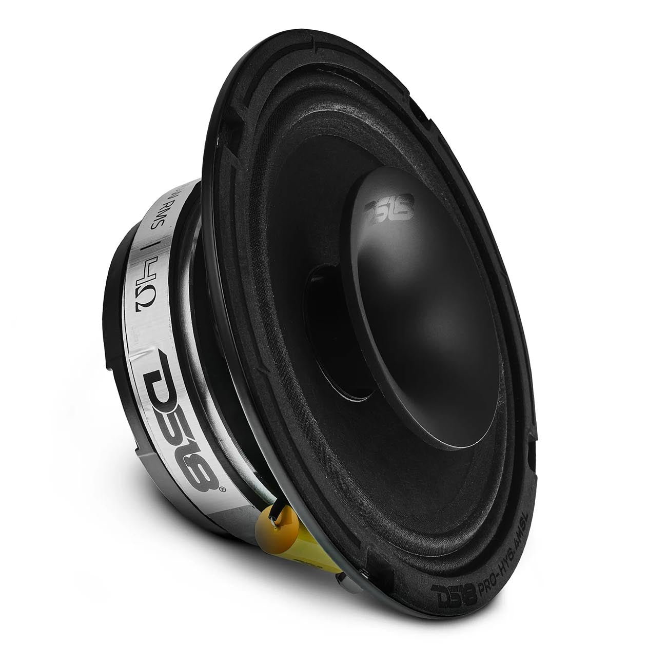 DS18 PROHY64MSL 6.5-Inch Shallow Hybrid Mid-Range Loudspeaker - 150W RMS / 300W Max, 4 Ohm