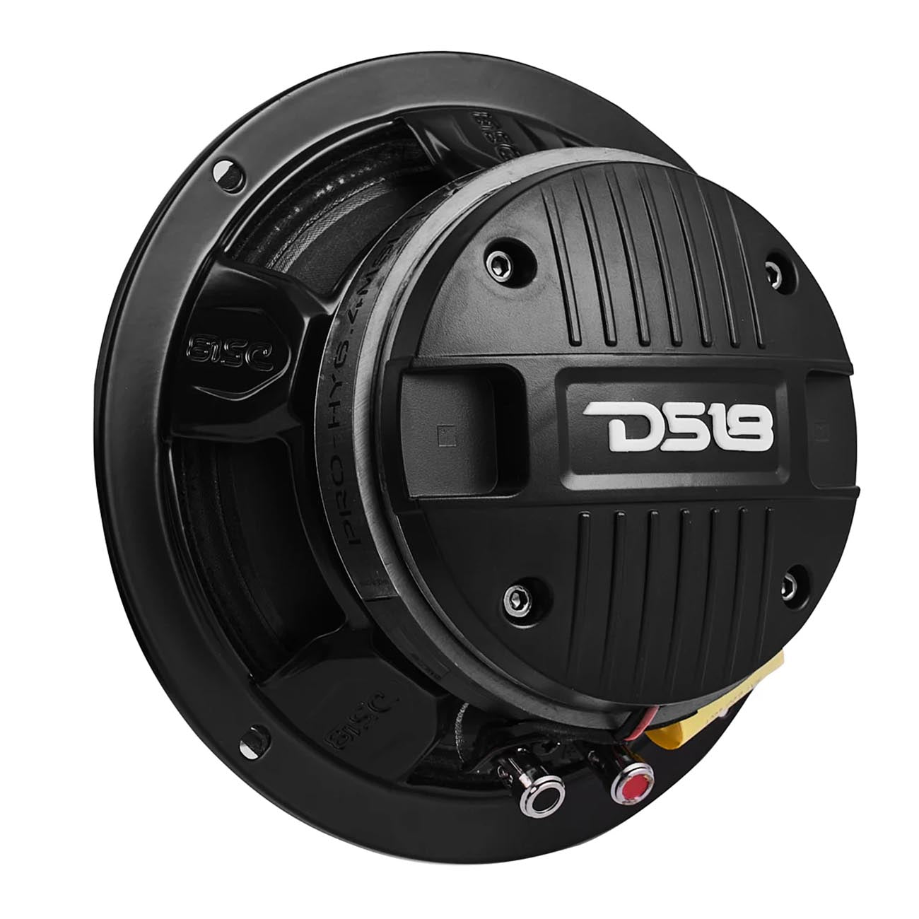 DS18 PROHY64MSL 6.5-Inch Shallow Hybrid Mid-Range Loudspeaker - 150W RMS / 300W Max, 4 Ohm