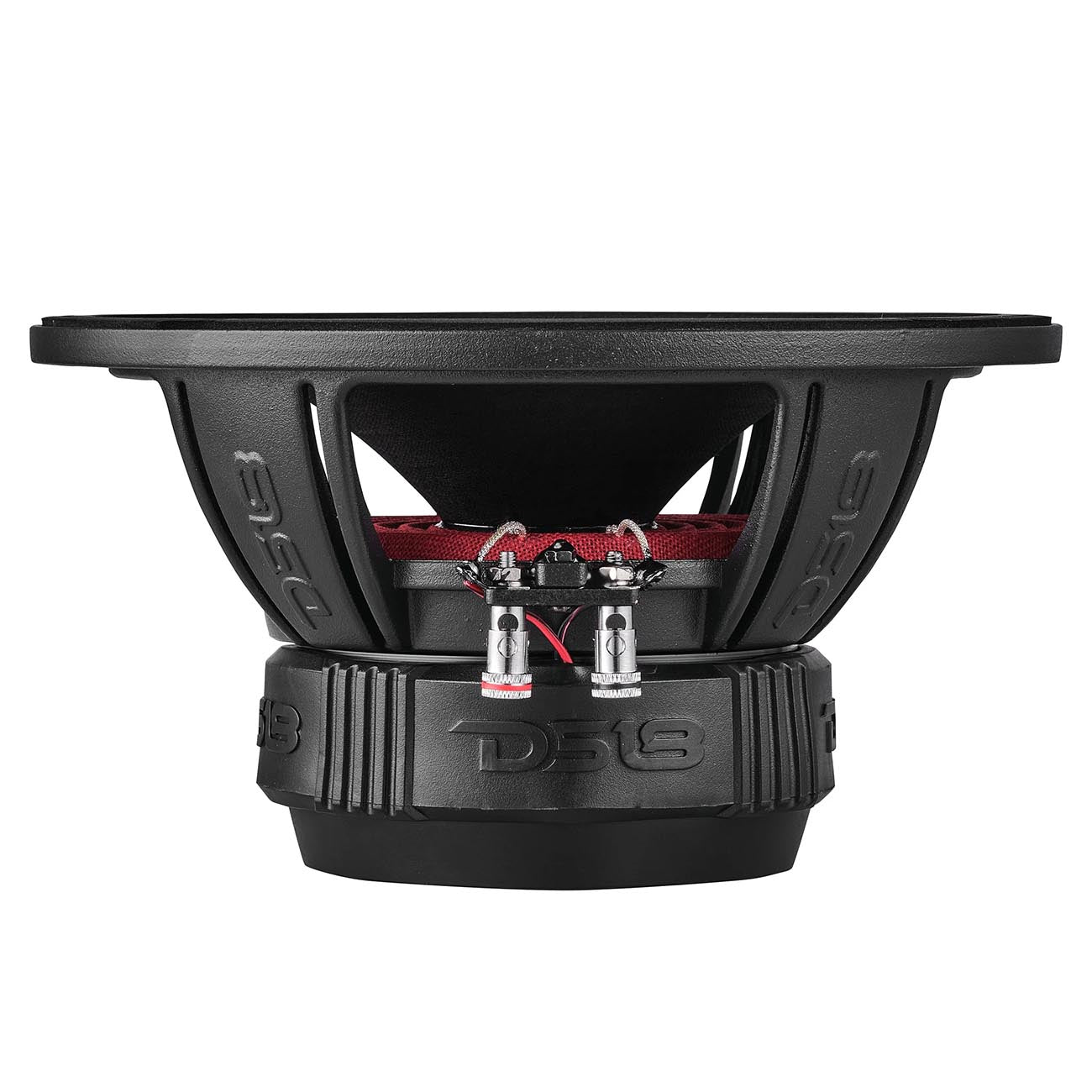 DS18 PRO 8-inch Hybrid Midrange Loudspeaker with Built-in Driver - 4 Ohm