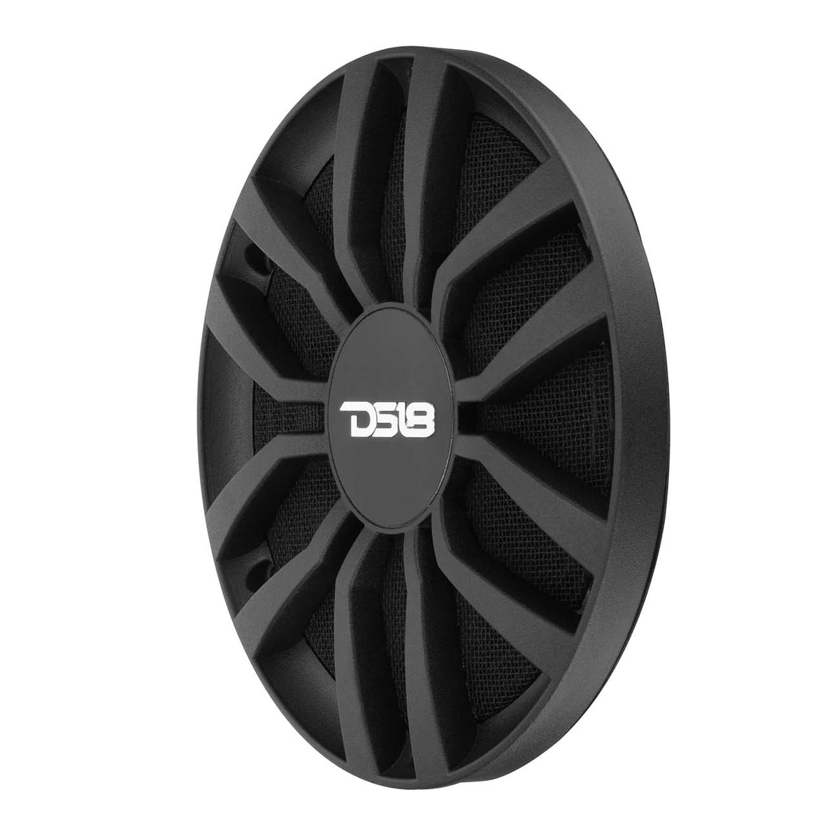 DS18 PRO-INS64 Ultra-Shallow 6.5-Inch Mid-Range Speaker with Grill and Cloth Protection