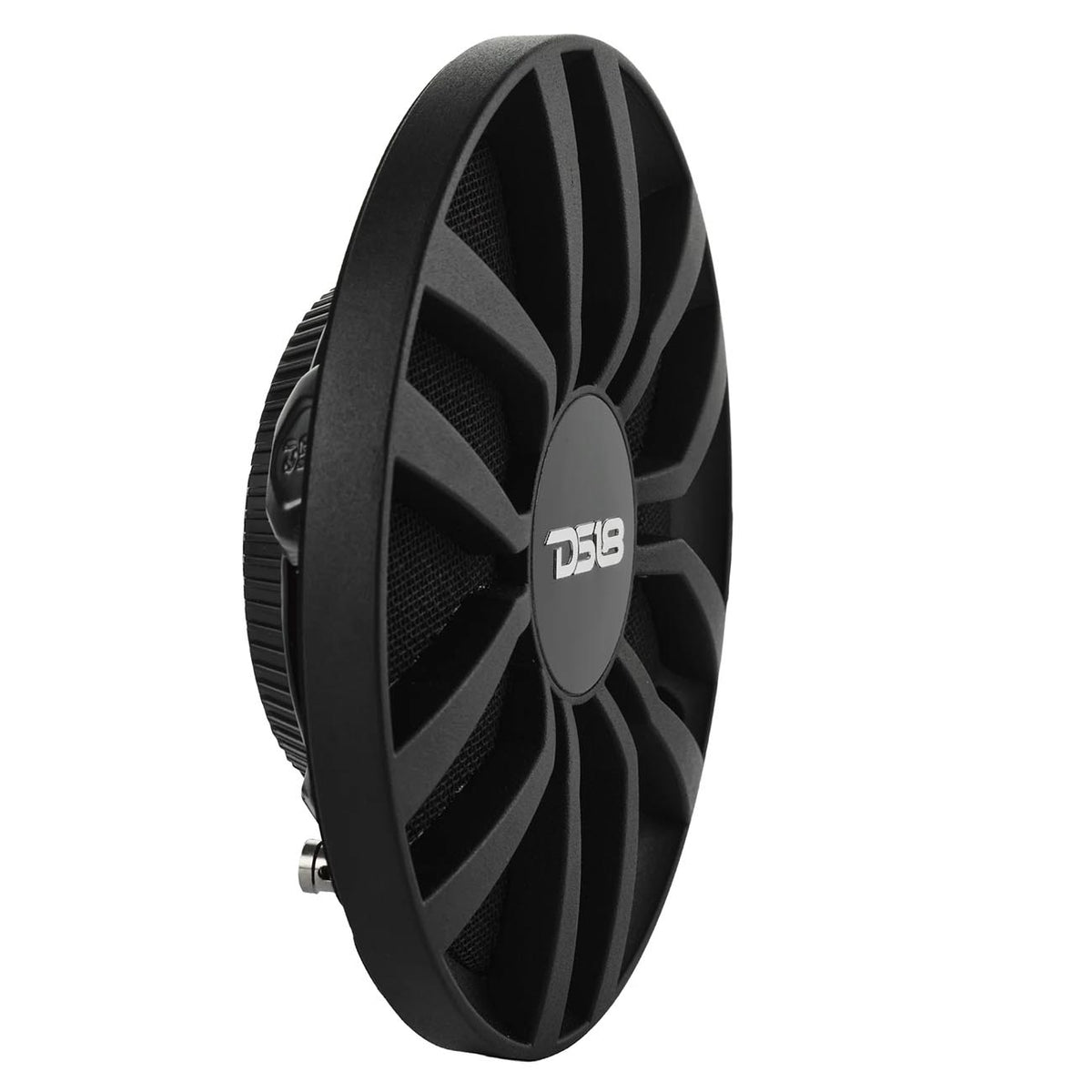 DS18 PRO-INS64 Ultra-Shallow 6.5-Inch Mid-Range Speaker with Grill and Cloth Protection