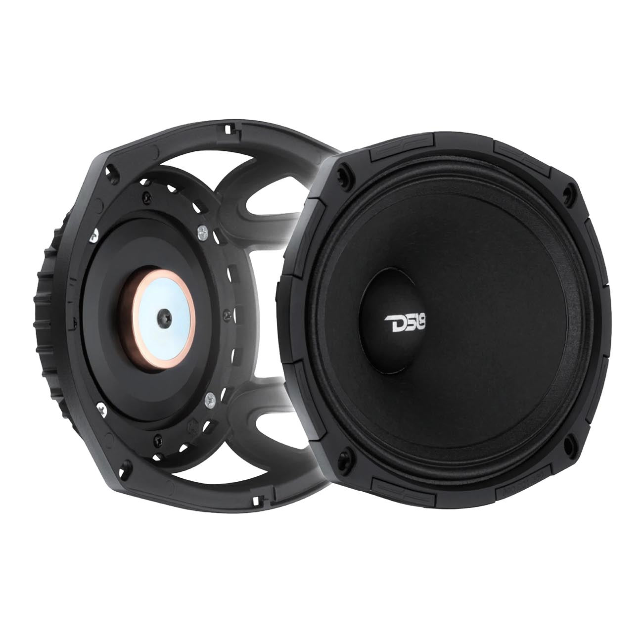 DS18 Project 360694NEO 6x9 Inch Neodymium Mid-High Loudspeaker with Rotating Recone Design