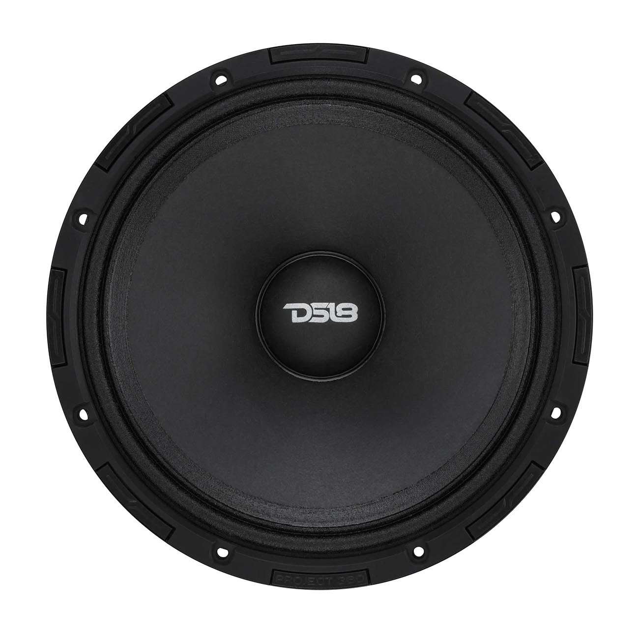DS18 8-Inch Mid-High Loudspeaker (Model PROJECT36084) – 300W RMS / 600W Max, 4-Ohm Rotating Recone Design