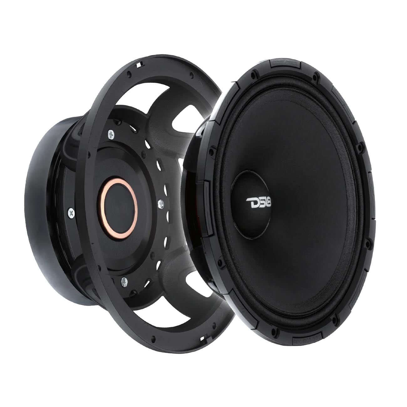 DS18 8-Inch Mid-High Loudspeaker (Model PROJECT36084) – 300W RMS / 600W Max, 4-Ohm Rotating Recone Design