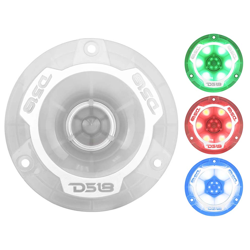 DS18 PRO 1" RGB Super Bullet Tweeter - 300 Watts