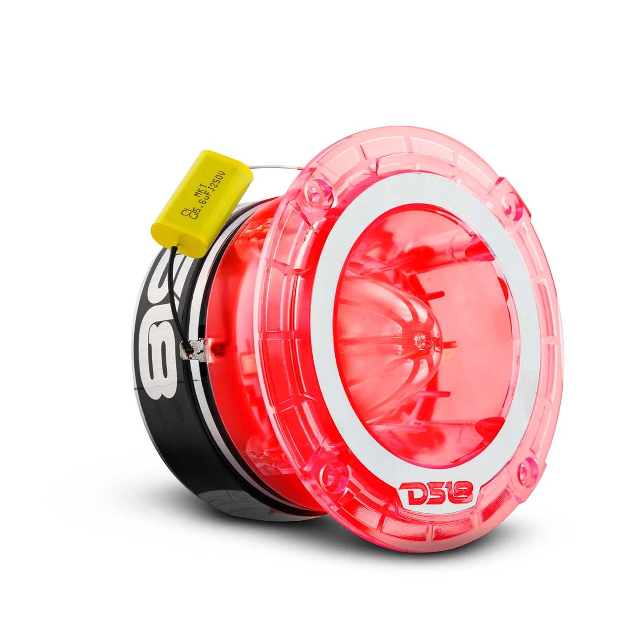 DS18 PROTW4L 4.5-Inch Titanium Super Bullet Tweeter with RGB LED Lights