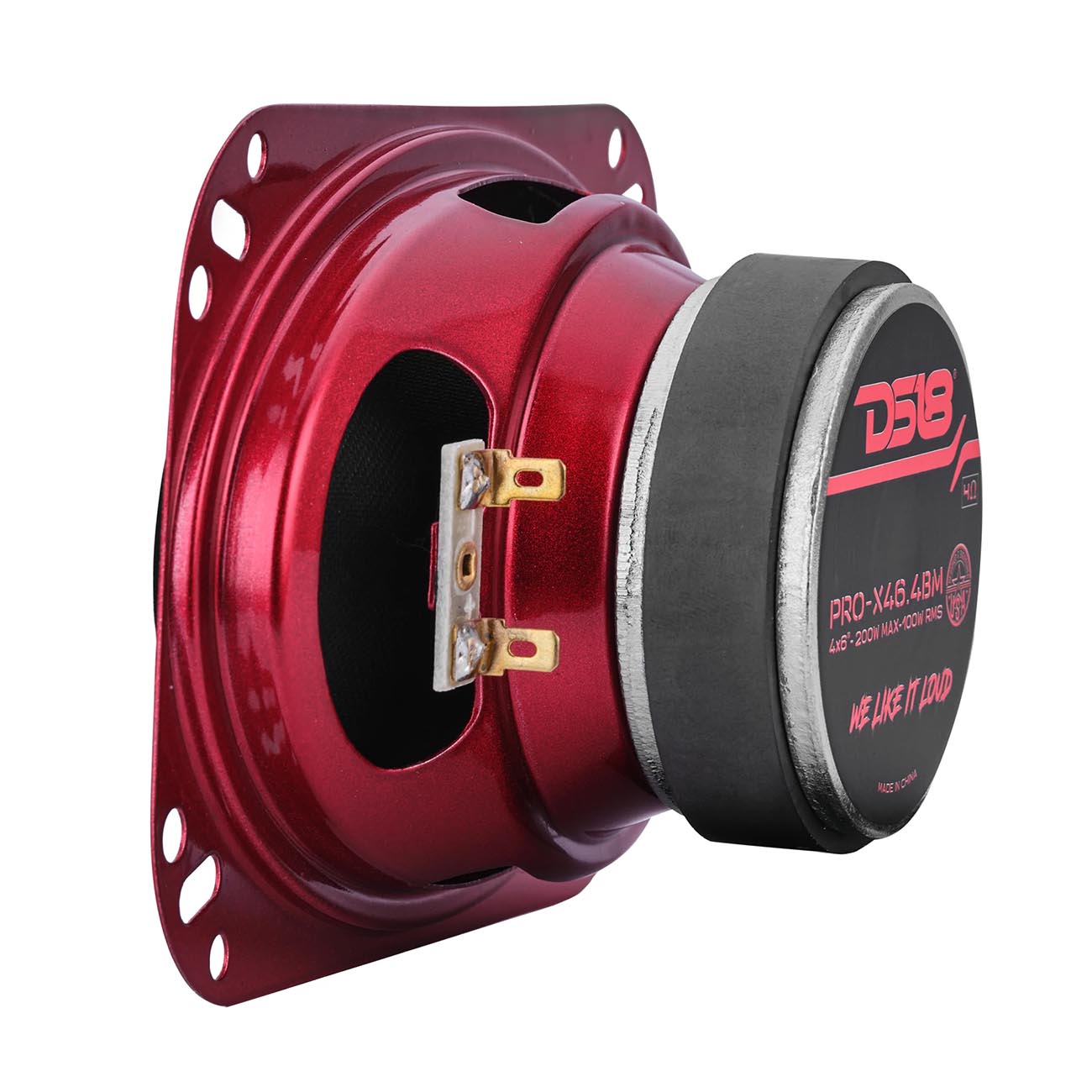 DS18 PROX464BM 4x6 Inch Bullet Midrange Speaker - 100W RMS per Unit