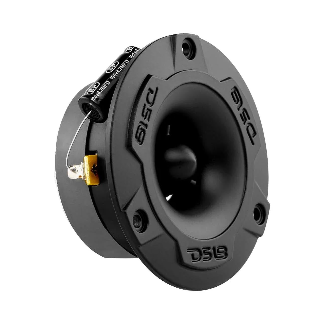 DS18 Package Pair: PROX64BM and PROTWX1BK - Marine-Grade Waterproof Speakers and Tweeters
