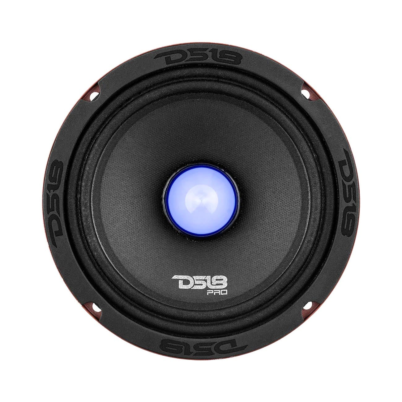DS18 PRO-X 6.5-inch Mid-Range Loudspeaker with RGB Light Bullet - 250W RMS/500W Max