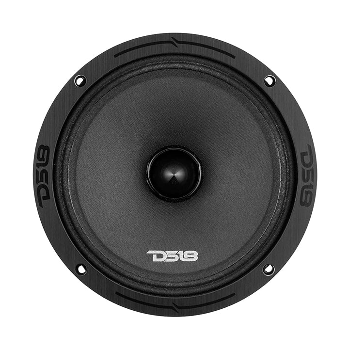 DS18 PROZXI84BM 8-Inch Mid-Range Loudspeaker - 700W RMS, 4 Ohm with Bullet Neodymium and Ferrite Hybrid Magnets