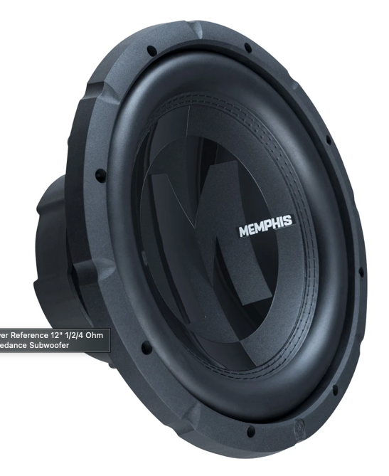 POWER REFERENCE 12" 1/2/4 OHM SELECTABLE IMPEDANCE SUBWOOFER - PRX12FTV