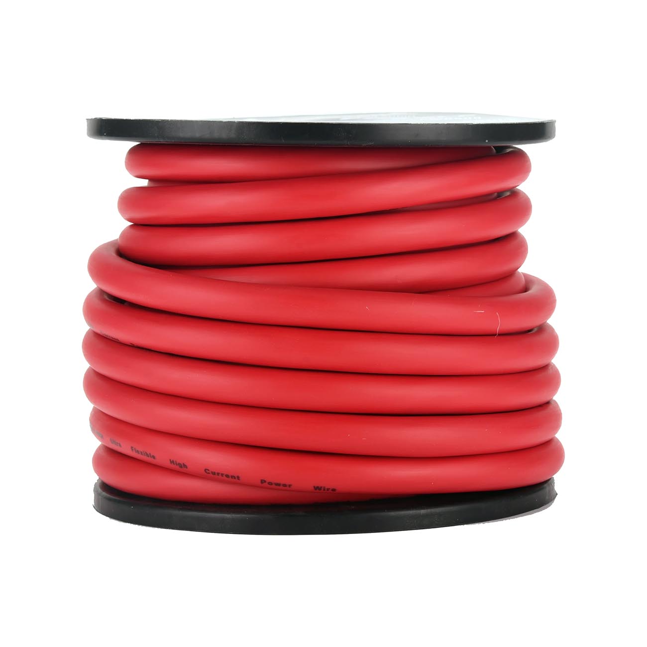 Orion Cobalt 0 Gauge CCA Wire - Red Jacket, 50ft Roll - View 2