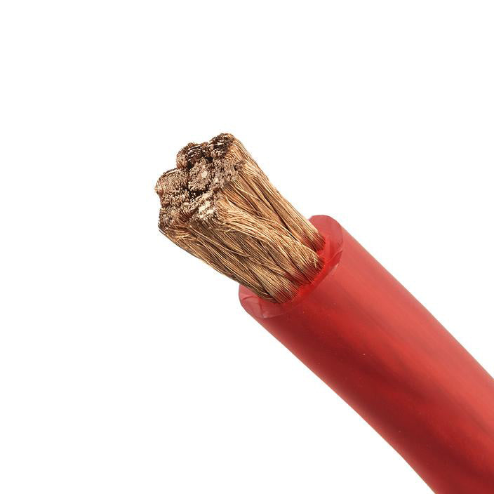 DS18 Ultra Flex CCA Power Wire 1/0 Gauge 50 Foot - Red