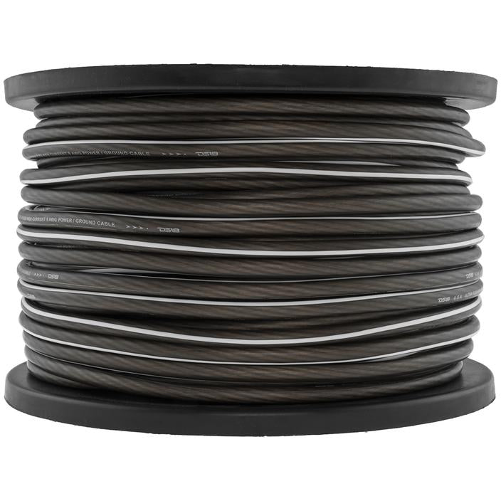 DS18 Ultra Flex CCA Power Wire 8 Gauge, 250 Feet - Black
