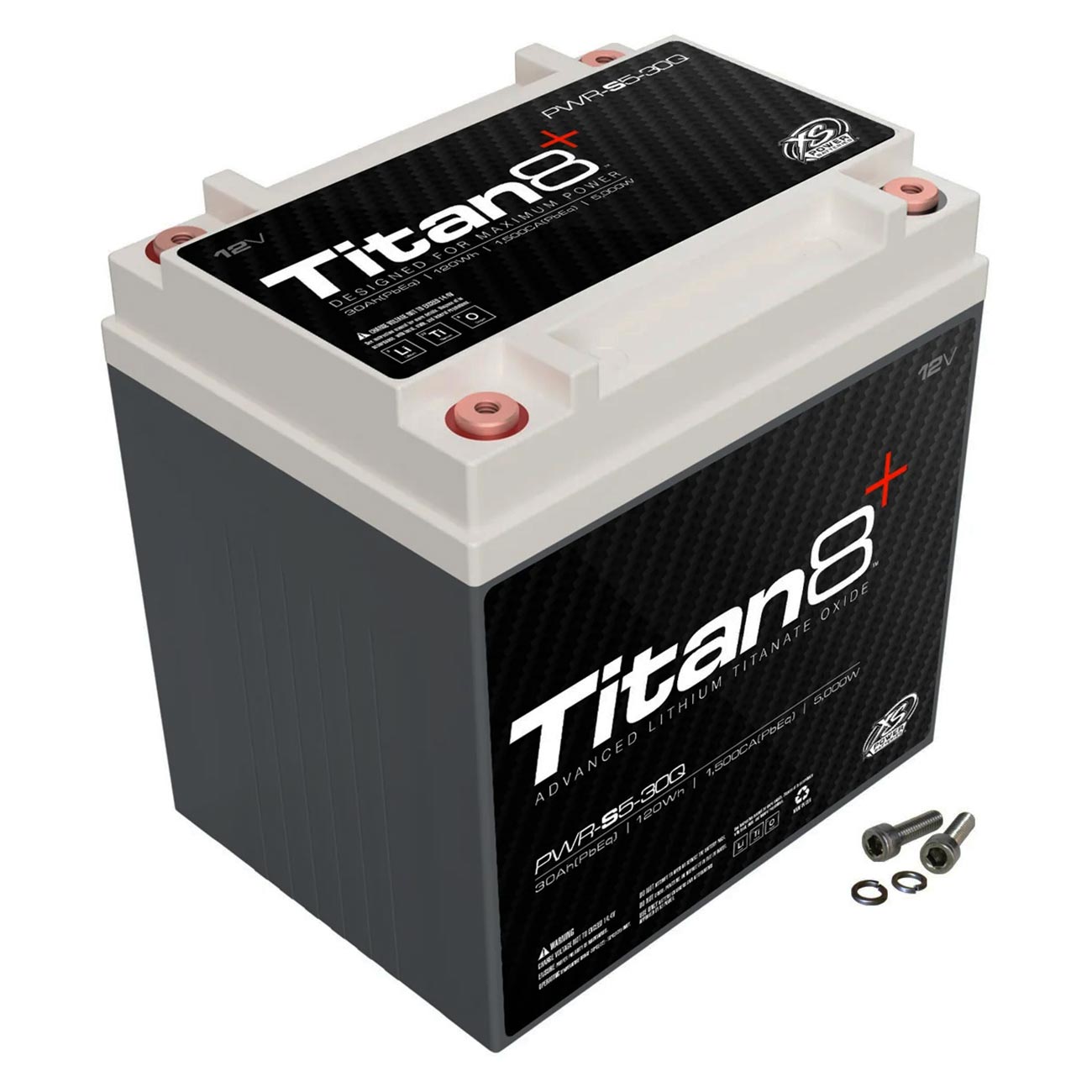XS Power Titan-8 Lithium Battery - 5000 Watts / 30Ah, Model PWRS530Q