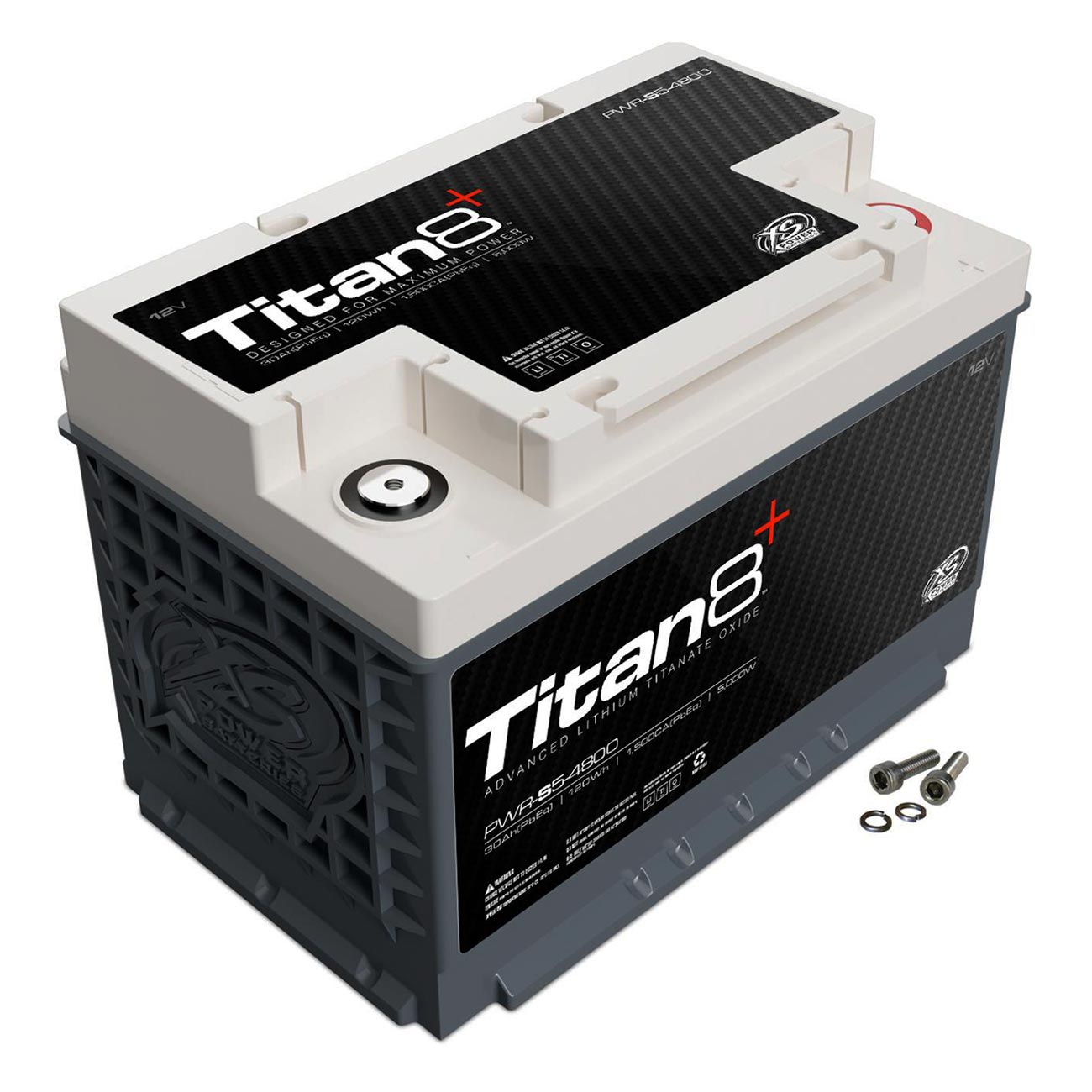XS Power Titan 8 Lithium Battery - 5000 Watts / 30Ah (Model PWRS54800)