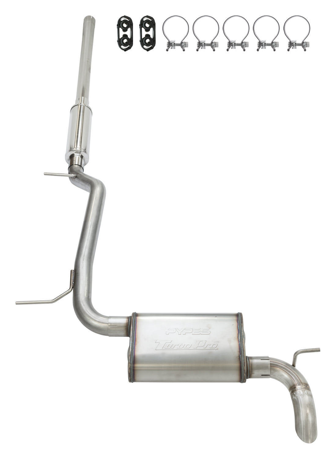 07-18 Jeep JK Cat Back Exhaust