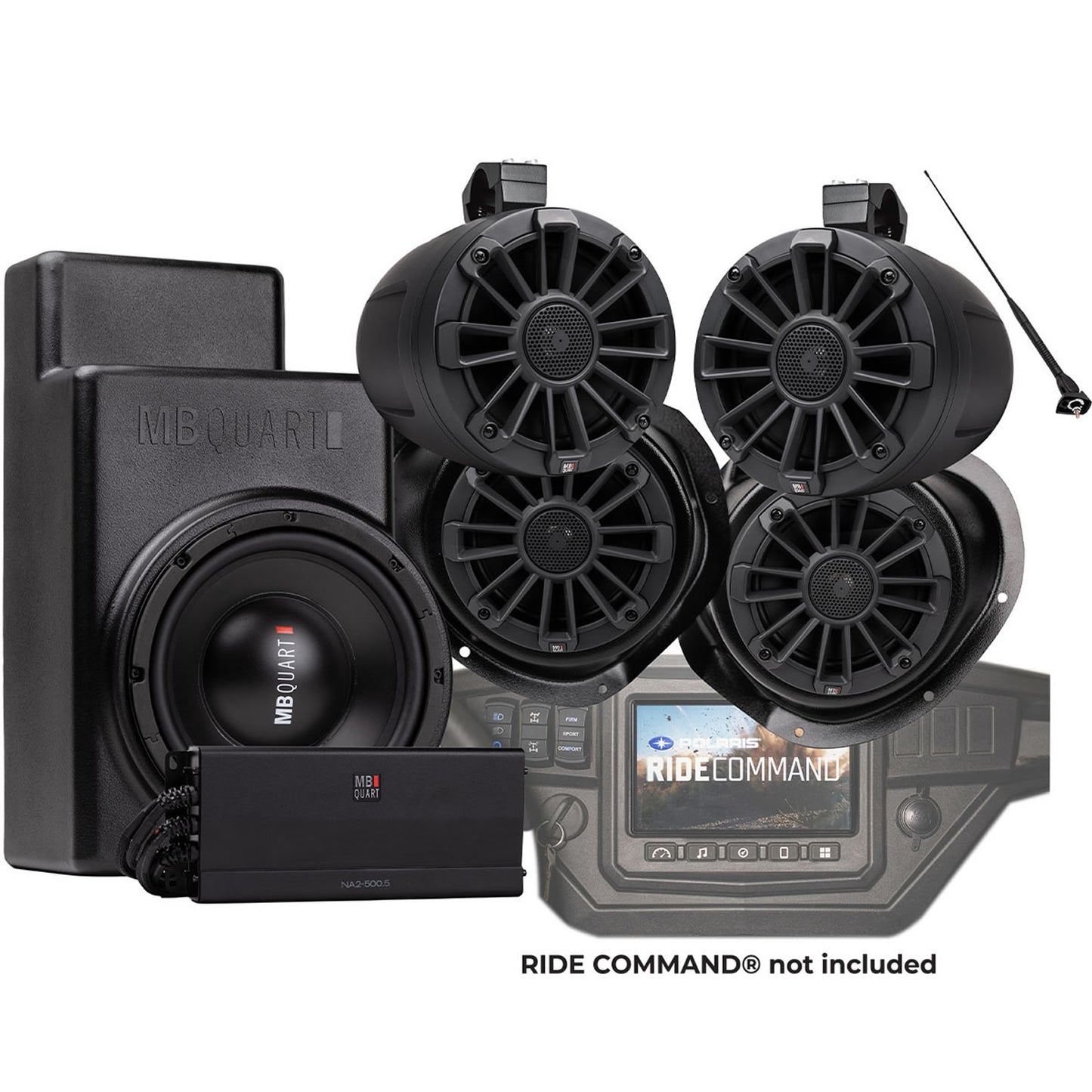 MB Quart MBQG-STG5-RC-1 - Three Speaker 500 Watt STAGE 5 Audio