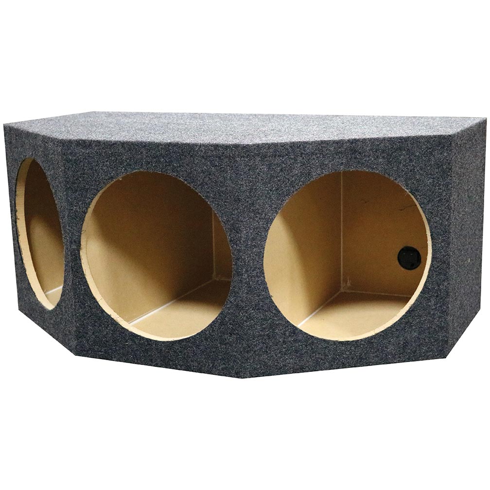 Qpower QBASS123 QPower Triple 12-Inch Sealed Empty Woofer Enclosure - View 1