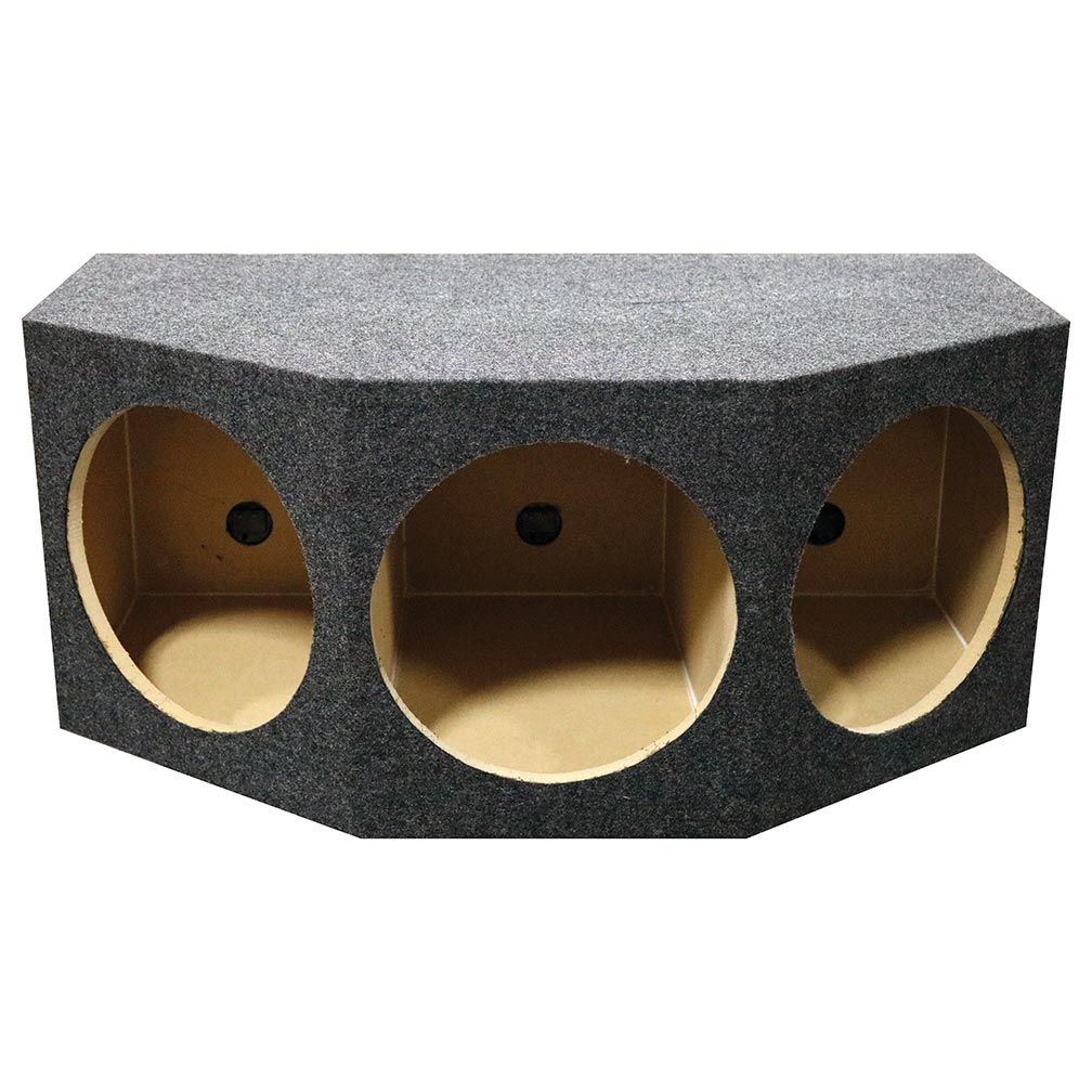 Qpower QBASS123 QPower Triple 12-Inch Sealed Empty Woofer Enclosure - View 2