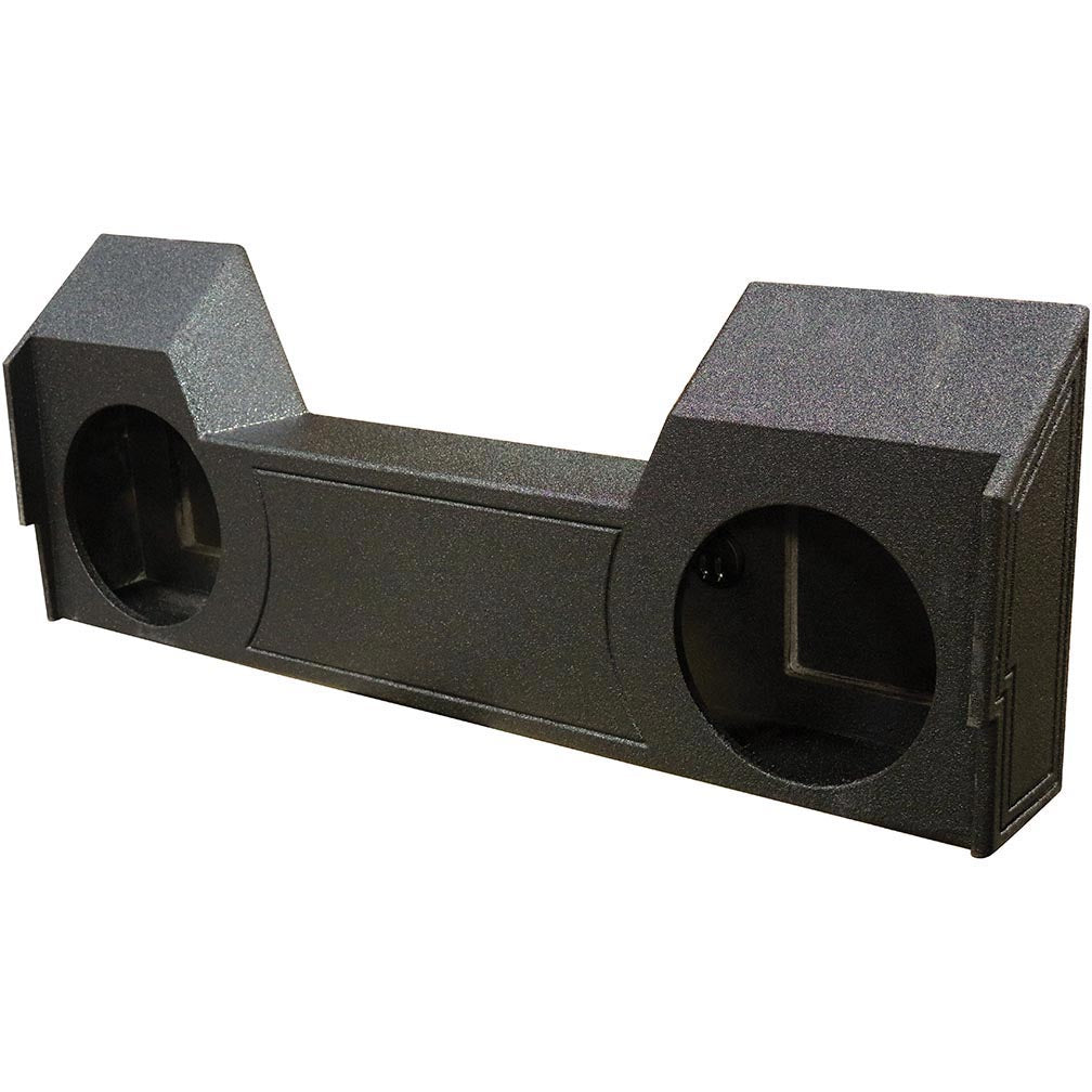QPower QBOMB Dodge Ram Crew Cab 2019-2024 Dual 12-Inch Woofer Box - View 1