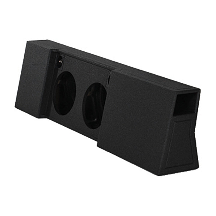 QPower QBOMB Ford F-Series Super Crew Dual 10-Inch Vented Empty Woofer Box - View 2