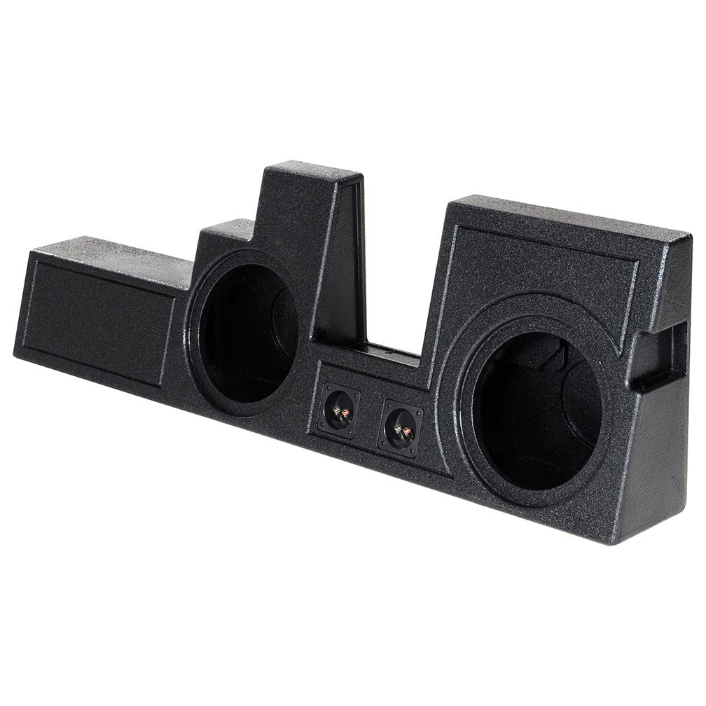 QPower QBOMB Ford F-Series Super Duty Crew Cab Dual 10-Inch Vented Woofer Box - View 1