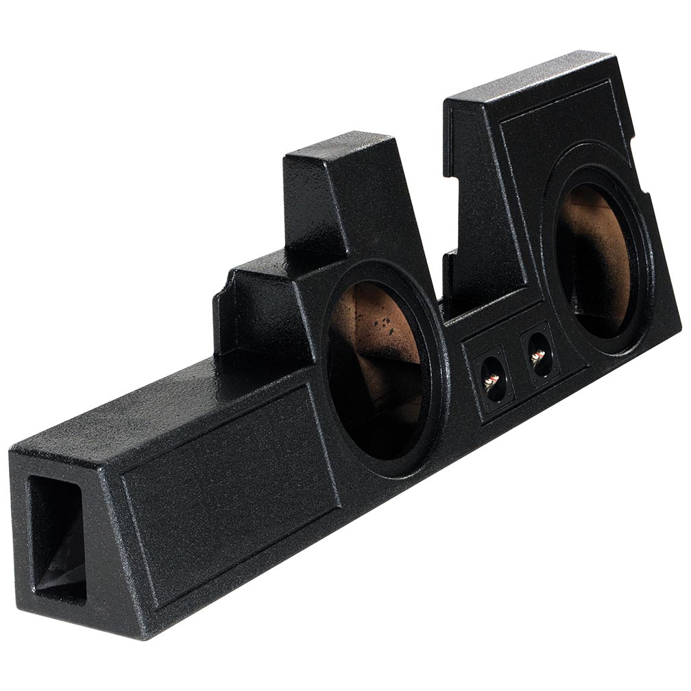 QPower QBOMB Ford F-Series Super Duty Crew Cab Dual 10-Inch Vented Woofer Box - View 2