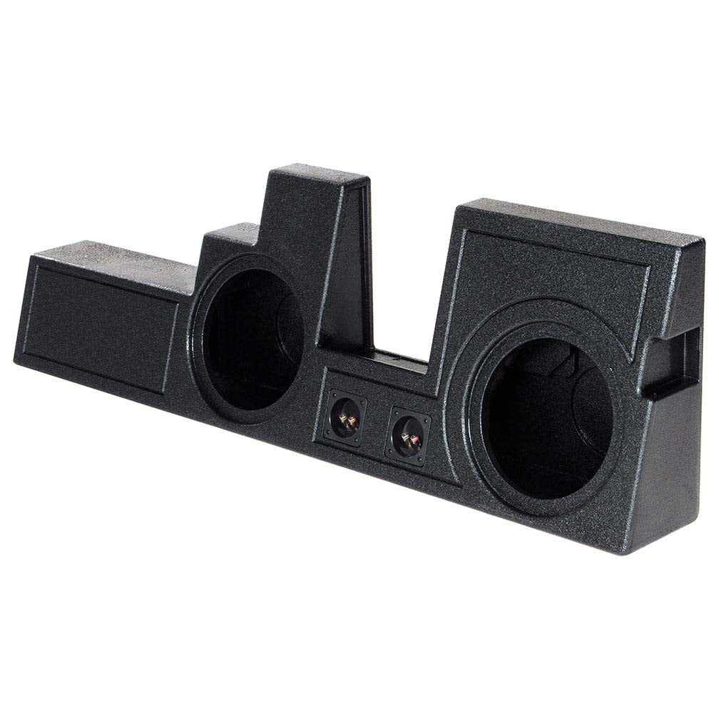 QPower QBOMB Ford F-Series Super Duty Crew Cab Dual 12-Inch Vented Empty Woofer - View 1