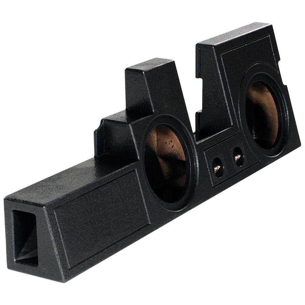 QPower QBOMB Ford F-Series Super Duty Crew Cab Dual 12-Inch Vented Empty Woofer - View 2