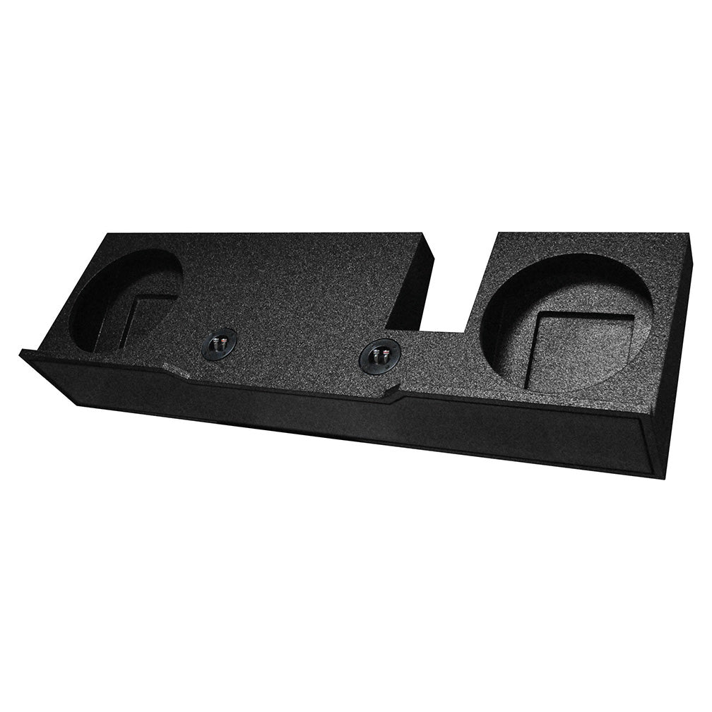 QPower QBOMB Ford F-150 Super Crew Cab '04-'08 Dual 10-Inch Empty Woofer Box - View 3