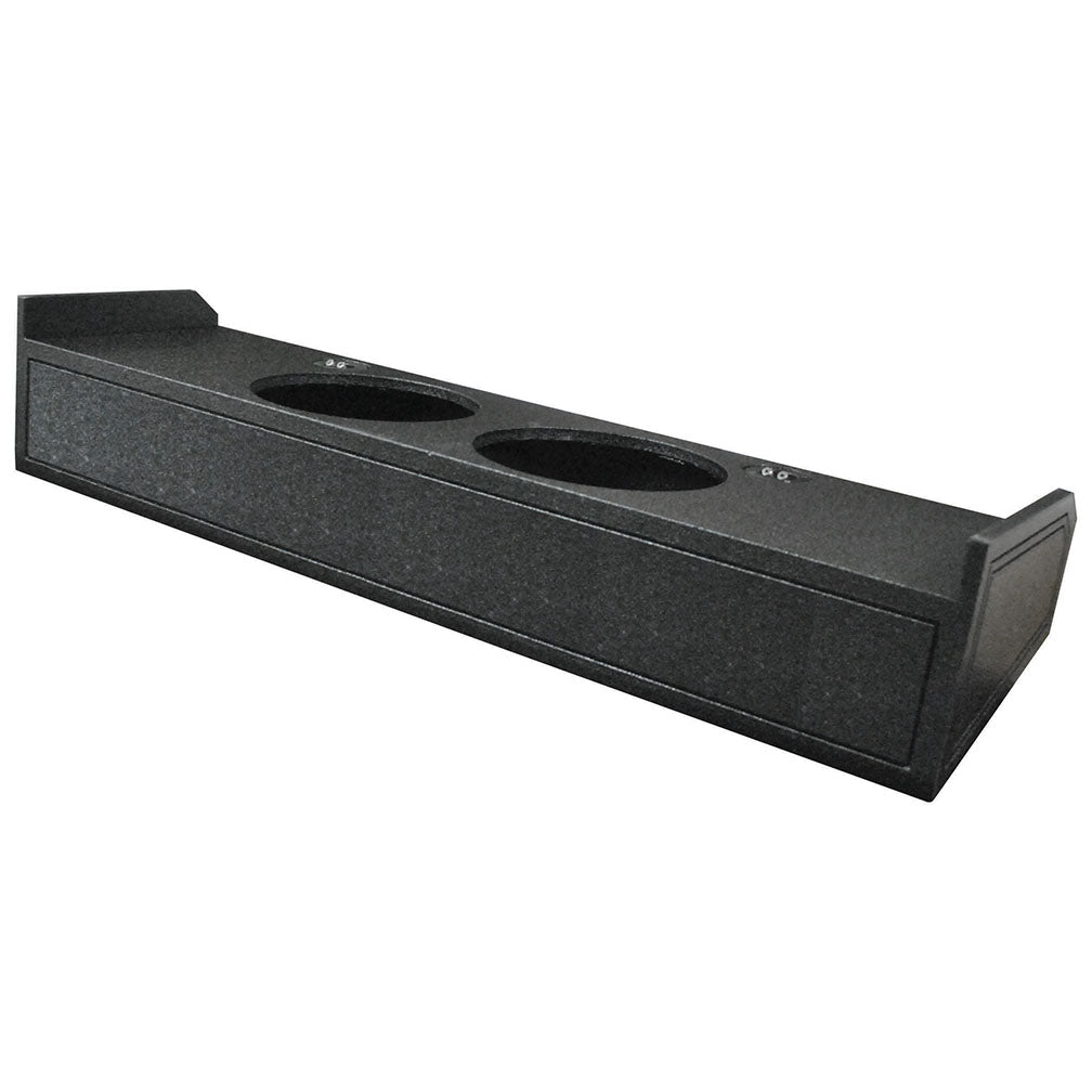 QPower Dual 10-Inch Sealed Woofer Enclosure for Ford F-150 and F-250/350 (2009-2 - View 2