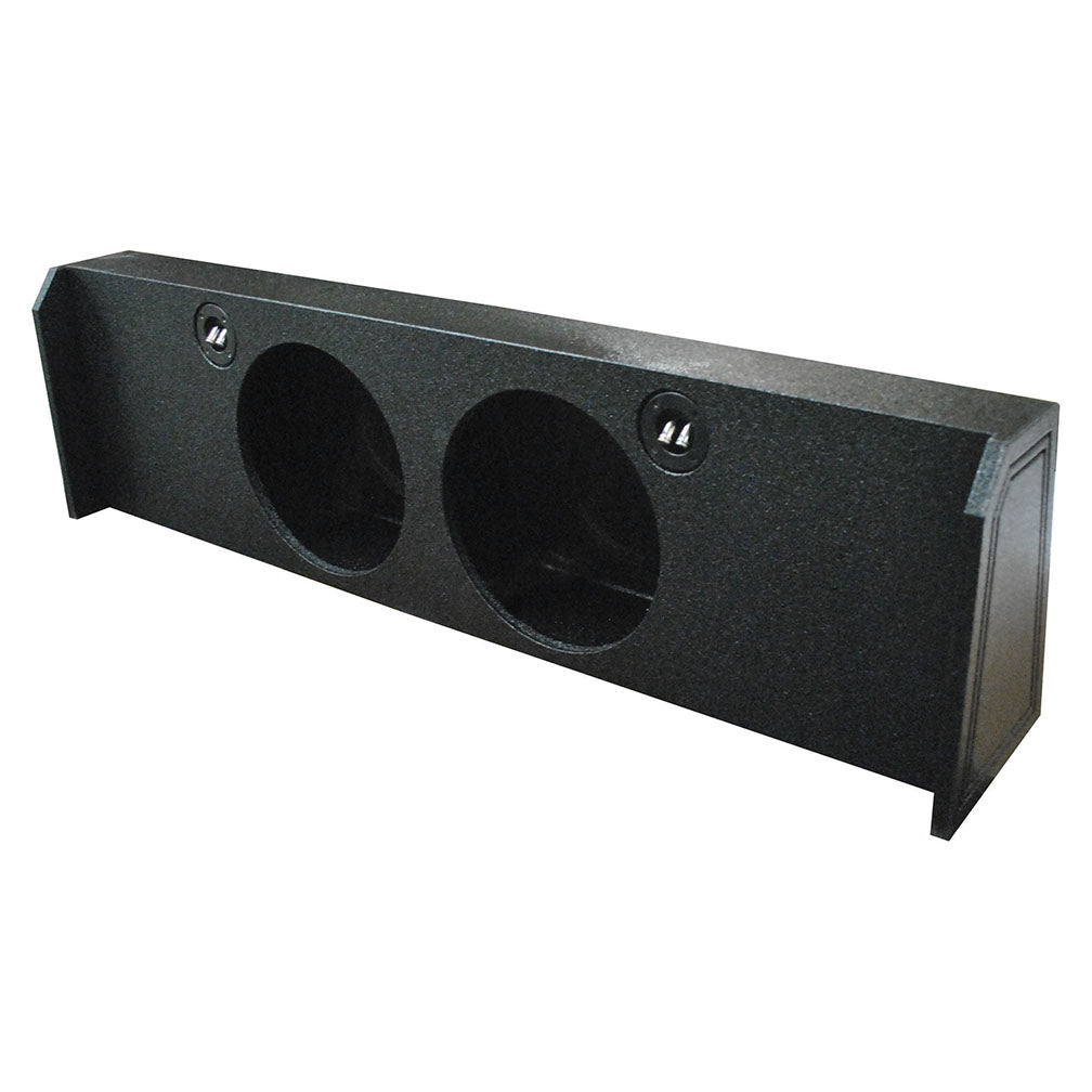 QPower Dual 12-Inch Sealed Woofer Enclosure for Ford F-150 and F-250/350 (2009-2 - View 1