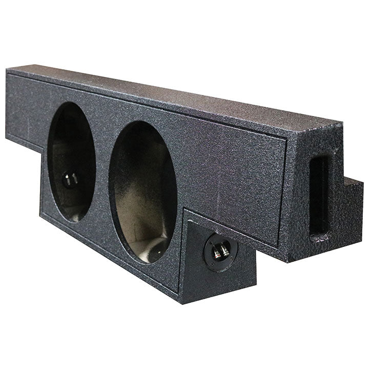 QPower QBOMB Dual 10-Inch Vented Woofer Box for Chevy/GMC Crew Cab (2004-2006) - View 1