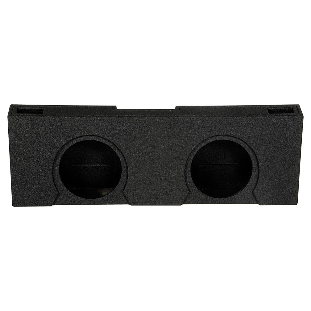 QPower QBOMB Chevy/GMC Crew Cab Dual 12-Inch Vented Woofer Box - View 3