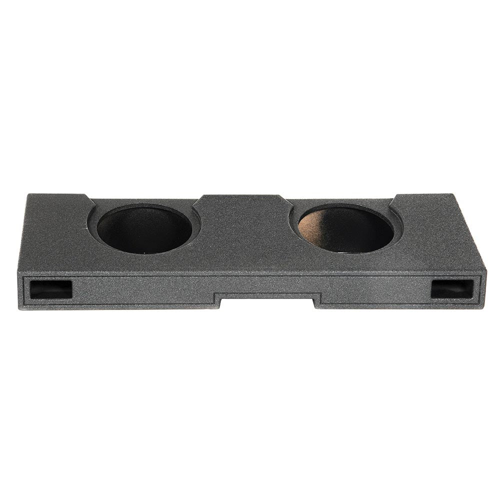 QPower QBOMB Chevy/GMC Crew Cab Dual 12-Inch Vented Woofer Box - View 4