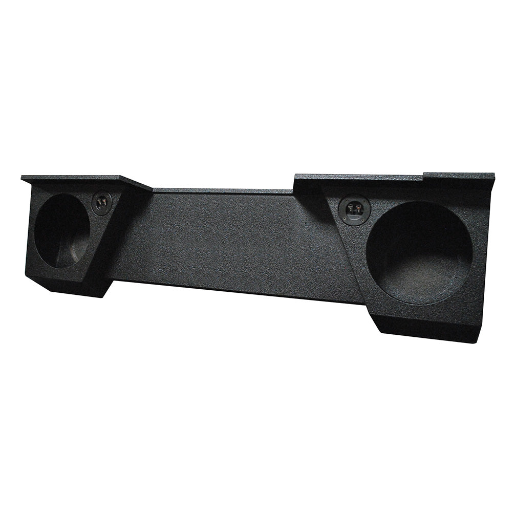 QPower QBOMB Chevy/GMC Extended Cab Dual 10-Inch High Transmission Woofer Box - View 1