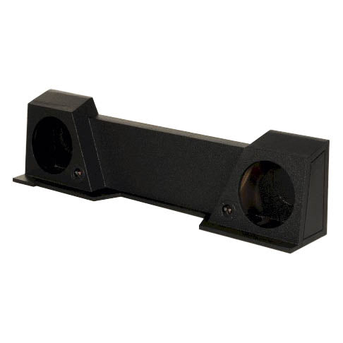 QPower QBOMB Chevy/GMC Extended Cab Dual 10-Inch High Transmission Woofer Box - View 2