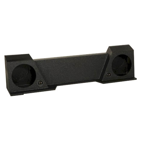 QPower QBOMB Chevy/GMC Extended Cab Dual 10-Inch High Transmission Woofer Box - View 3