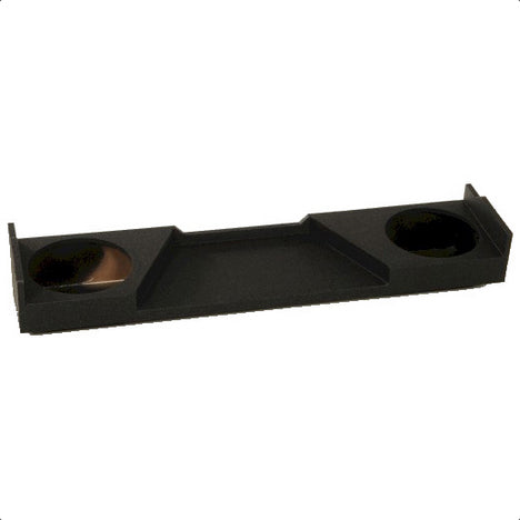 QPower QBOMB Chevy/GMC Extended Cab Dual 12-Inch High Transmission Woofer Box - View 3
