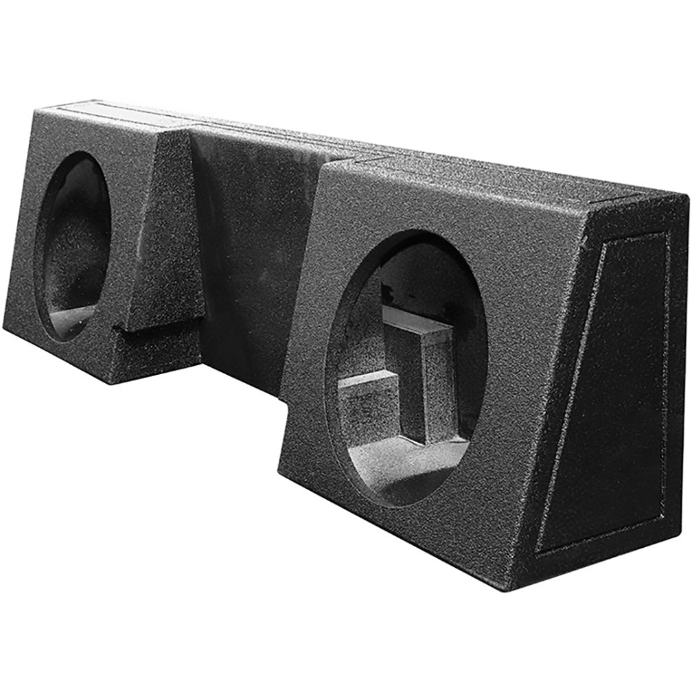 Qpower QBOMB Dual 12-Inch Empty Woofer Box for Chevy/GMC Standard Cab (2007-2024 - View 1