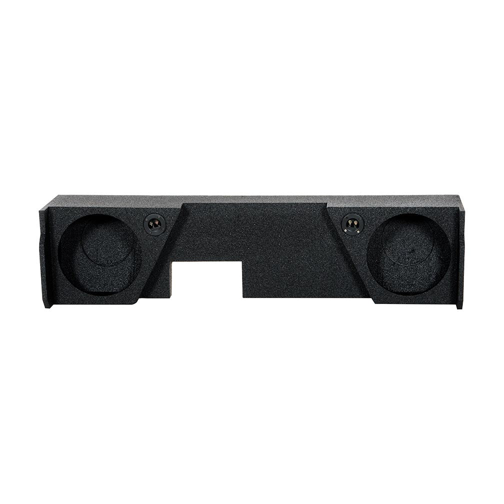 QPower QBOMB Chevy/GMC Double Cab '14-'24 Dual 12-Inch Empty Woofer Box - View 2