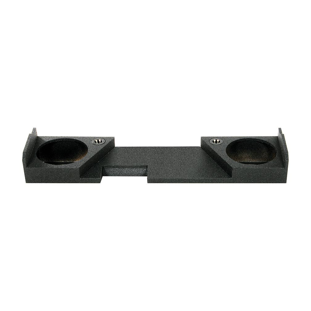 QPower QBOMB Chevy/GMC Double Cab '14-'24 Dual 12-Inch Empty Woofer Box - View 3