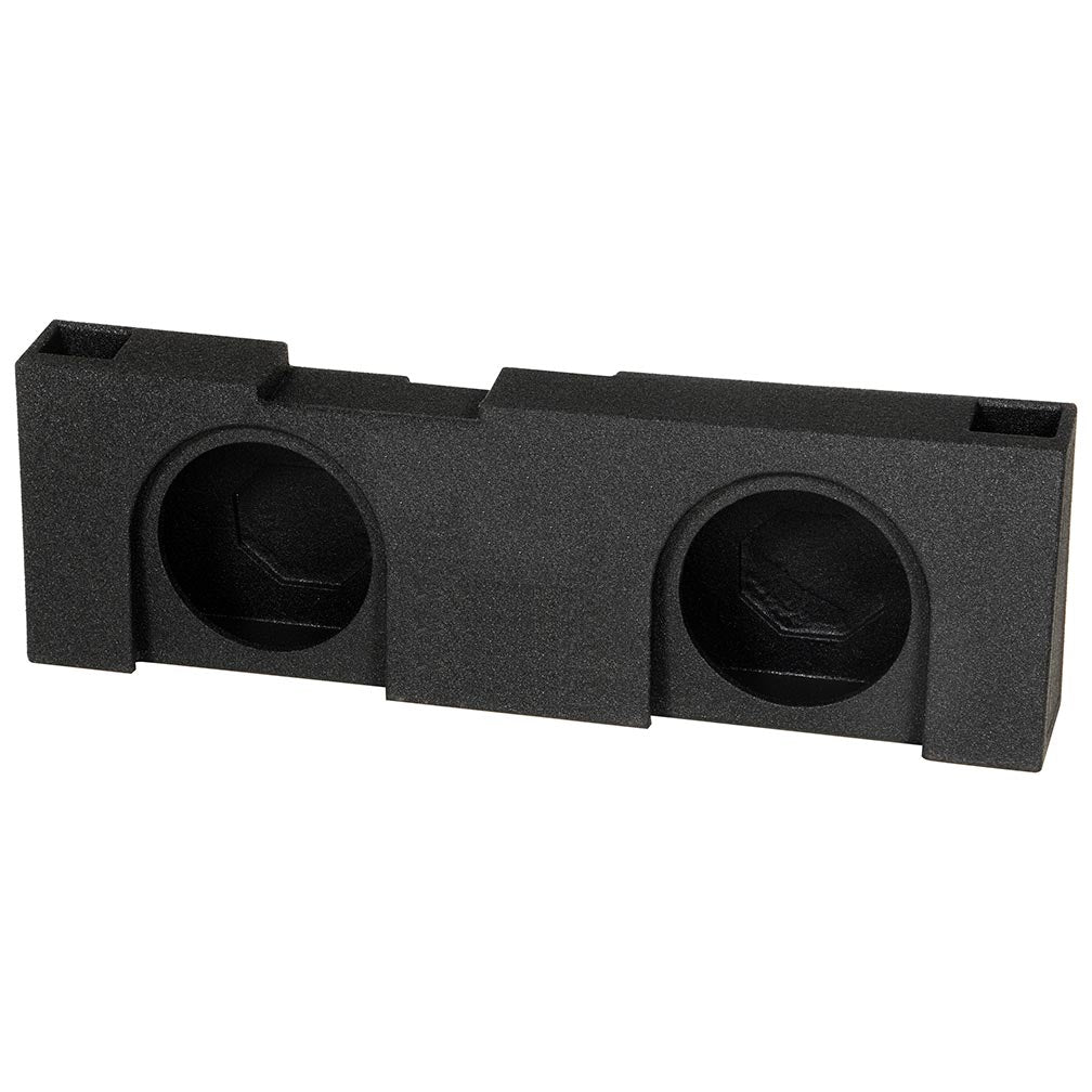 QPower QBOMB Dual 12-Inch Vented Woofer Enclosure for Chevy/GMC Crew Cab (2014-2 - View 1